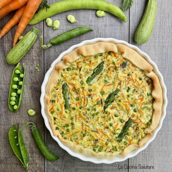 country pie with vegetables